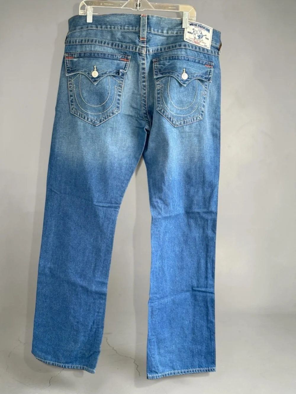 True Religion Men’s Light Blue Straight Jeans